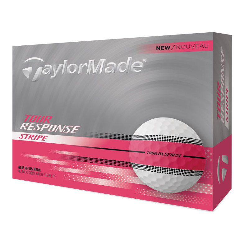 TaylorMade Tour Response Stripe Golf Balls 2025